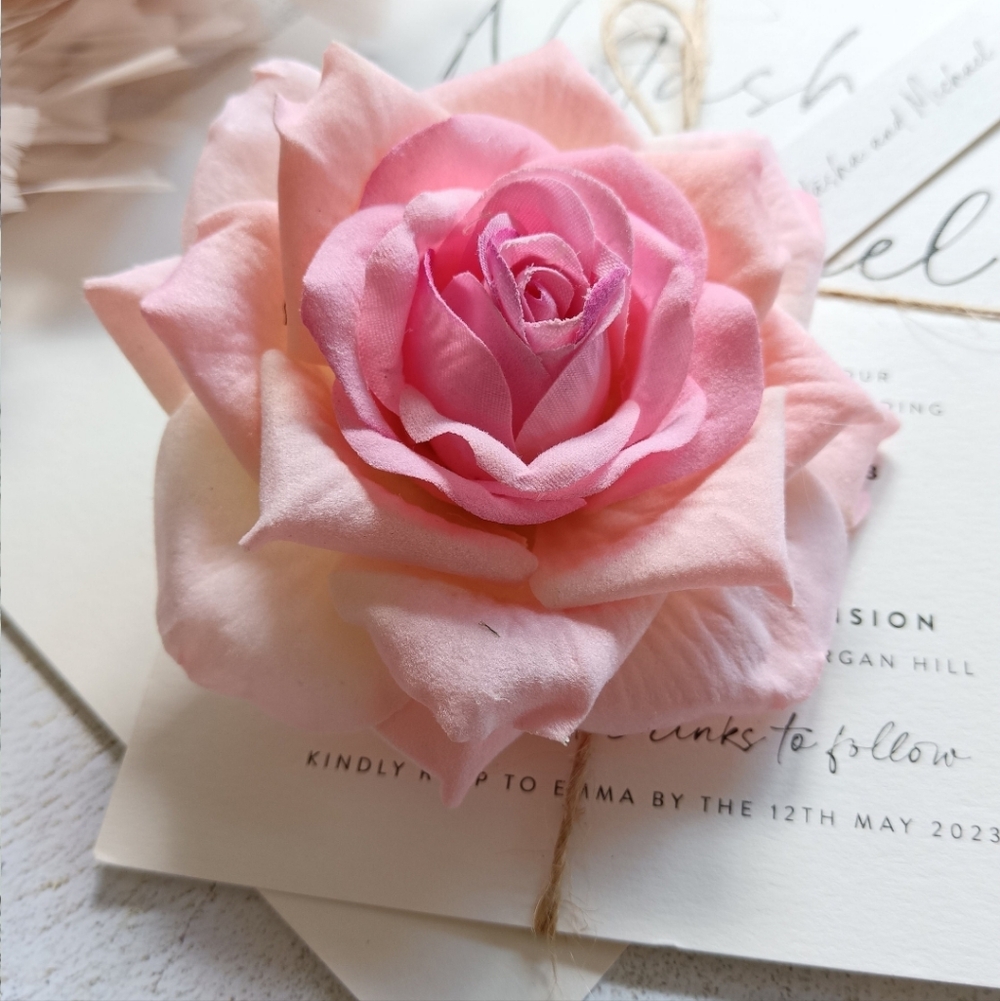rockabilly flower hair clip - Picture 5 of 7